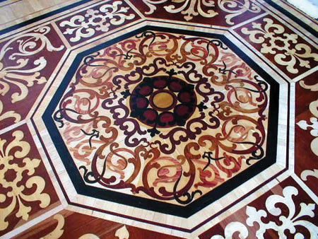 Hermitage Palace Floor Inlay, 17th century