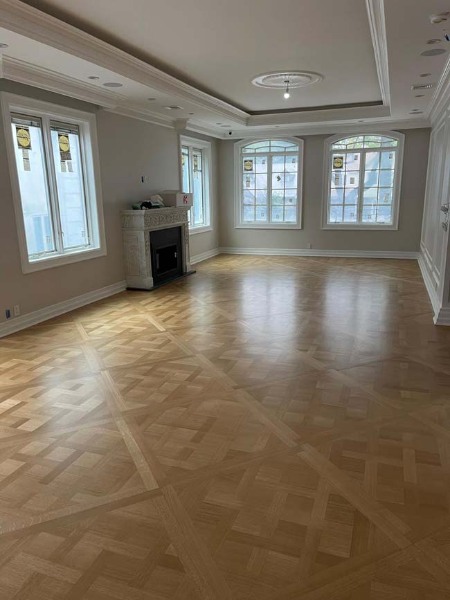 668: Versailles Parquet floor in RQ white oak