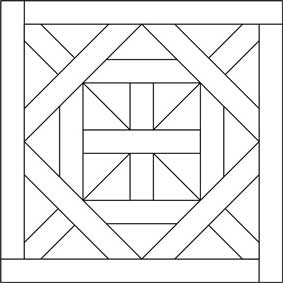 692: Bordeaux parquet drawing
