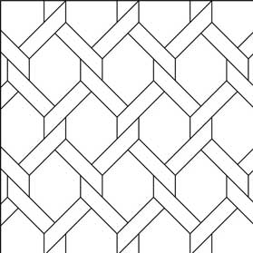 704: Mansion parquet drawing