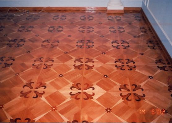 31: MX3 Artistic Parquet turns any room into Versailles