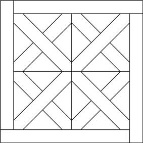 694: Palace parquet drawing