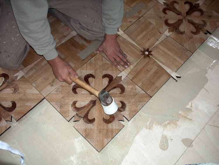 Parquet flooring online glue