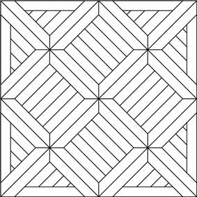 710: Saxony Parquet Drawing