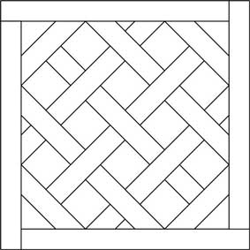 691: Versailles parquet drawing