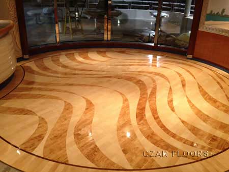 The best NWFA Floor of the Year 2013 Award in limited wood species