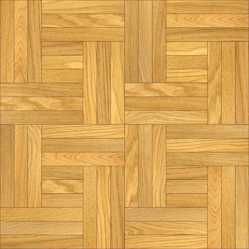 Haddon Hall Parquet, face-taped, square edge, straight cut, unfinished