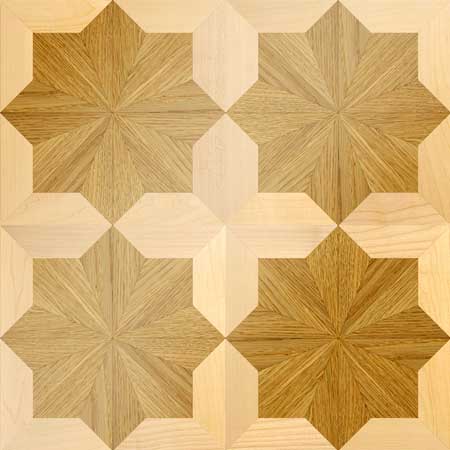 M2-MAPLE Parquet, face-taped, square edge, straight cut, unfinished