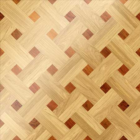 MX17 Parquet, face-taped, square edge, straight cut, unfinished