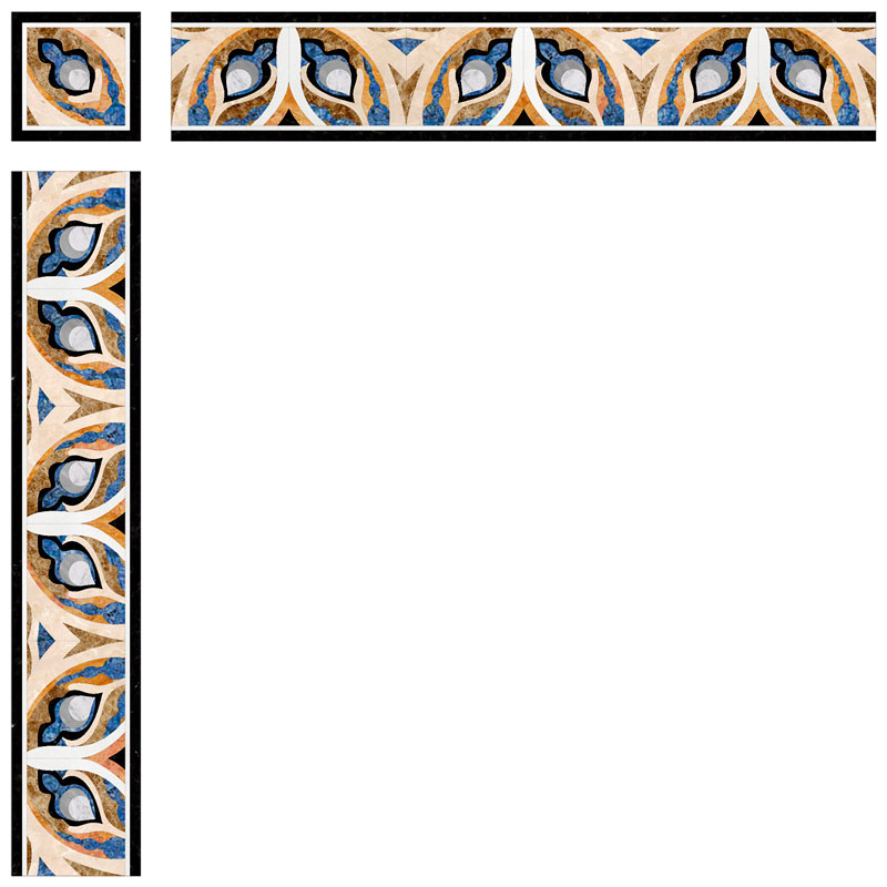 SB28 Marble Border
