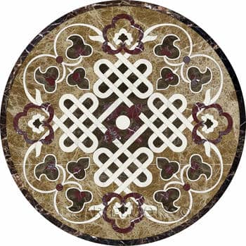 Flooring inlay: Serena Stone Medallion