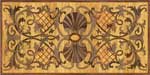 Flooring inlay:  Padua Wood Medallion