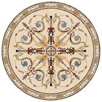 Flooring inlay: Solo Stone Medallion