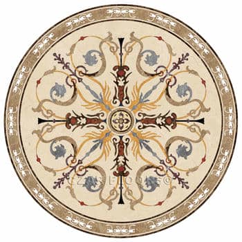 Flooring inlay: Solo Stone Medallion