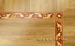 Flooring inlay: B1 Wood Border