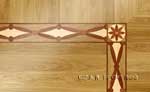 Flooring inlay: B13 Wood Border