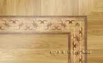 Flooring inlay: B20 Wood Border