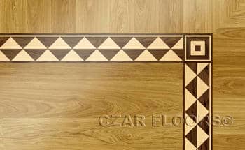 Flooring inlay: BA020 Wood Border