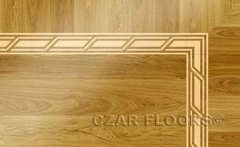 Flooring inlay: BA045 Wood Border