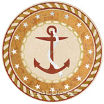 Flooring inlay:  Nautica Stone Medallion