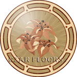 Flooring inlay: P16 Wood Medallion