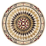 Flooring inlay: SP39 Stone Medallion