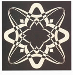 Flooring inlay: R62 Wood Medallion