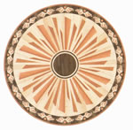 Flooring inlay: R29 Wood Medallion