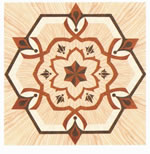 Flooring inlay: R58 Wood Medallion