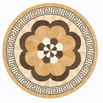 Flooring inlay: R21 Wood Medallion