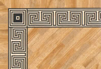 Flooring inlay: BA085 Wood Border