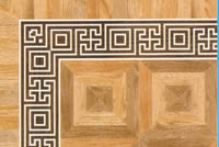 Flooring inlay: BA089 Wood Border