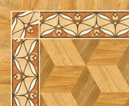 Flooring inlay: BA102 Wood Border