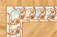 Flooring inlay: BA093 Wood Border