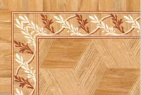 Flooring inlay: BA094 Wood Border