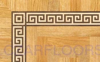 Flooring inlay: BA081 Wood Border