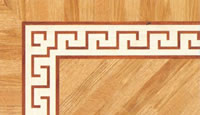 Flooring inlay: BA076 Wood Border