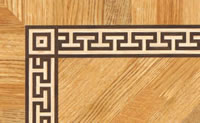 Flooring inlay: BA077 Wood Border