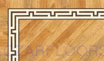 Flooring inlay: BA078 Wood Border