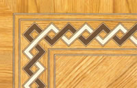 Flooring inlay: BA040 Wood Border