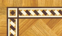 Flooring inlay: BA051 Wood Border