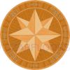 Flooring inlay: PCH Wood Medallion