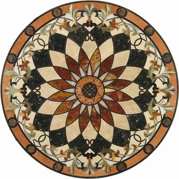 Flooring inlay: Duomo Stone Medallion