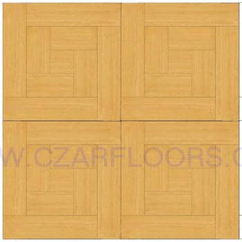 Flooring inlay: M17 Parquet