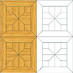 Flooring inlay: M9 Parquet