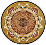 Flooring inlay: Forte Stone Medallion