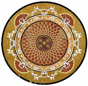 Flooring inlay: Forte Stone Medallion
