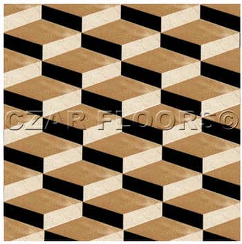 Flooring inlay: SMX26 Stone Medallion